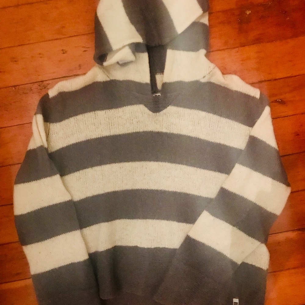 Roxy knit sweater with hood
